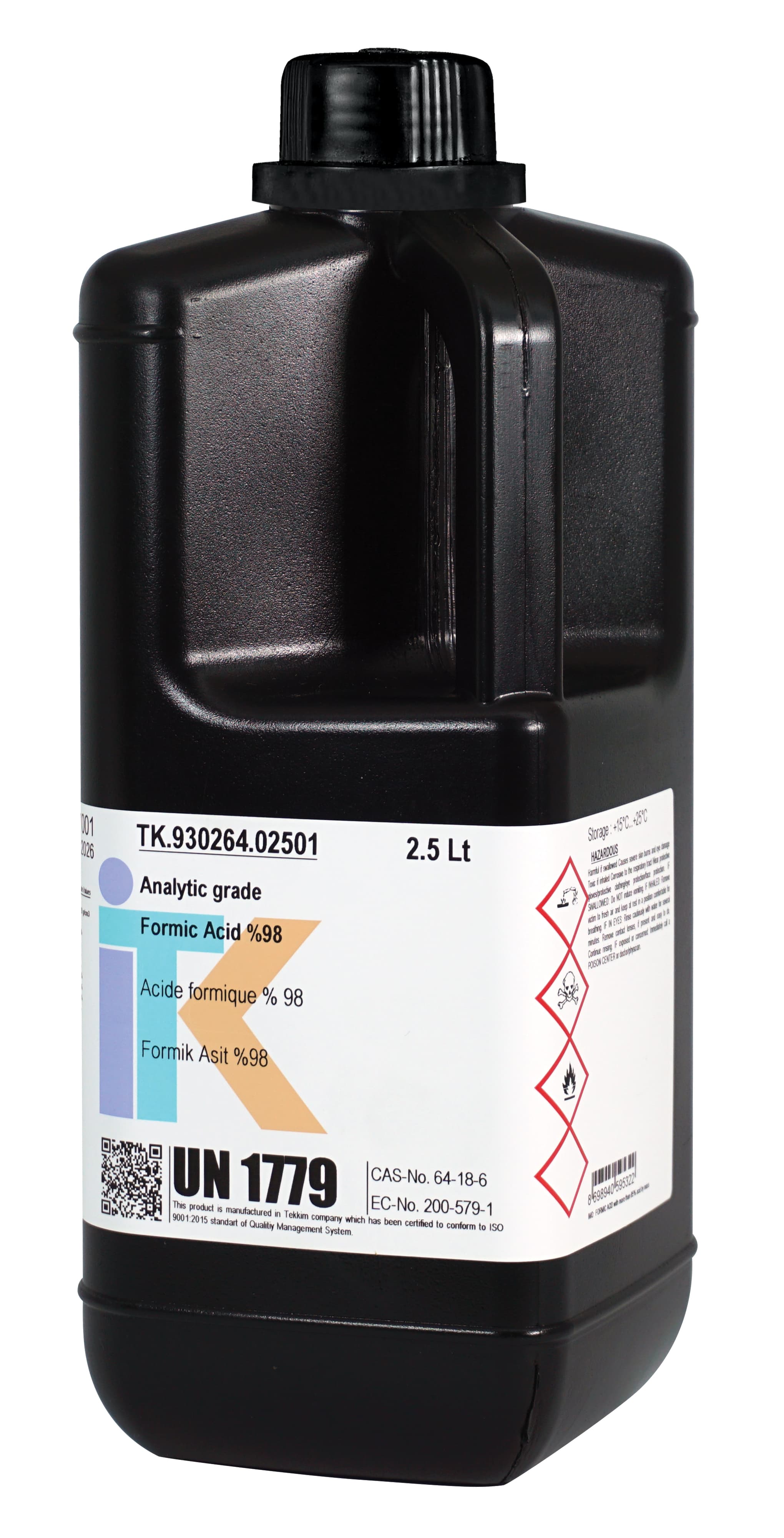 2,5 Lt Plastik şişe (Siyah)